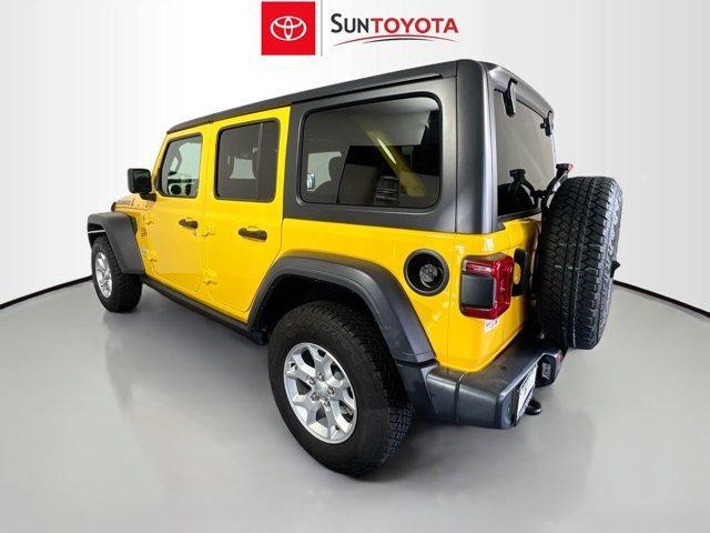 used 2021 Jeep Wrangler Unlimited car, priced at $29,977