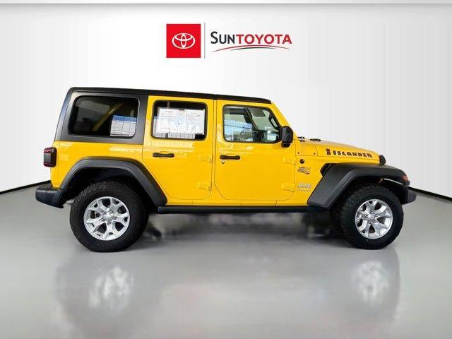 used 2021 Jeep Wrangler Unlimited car, priced at $29,977