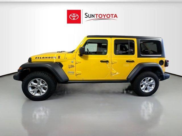 used 2021 Jeep Wrangler Unlimited car, priced at $29,977