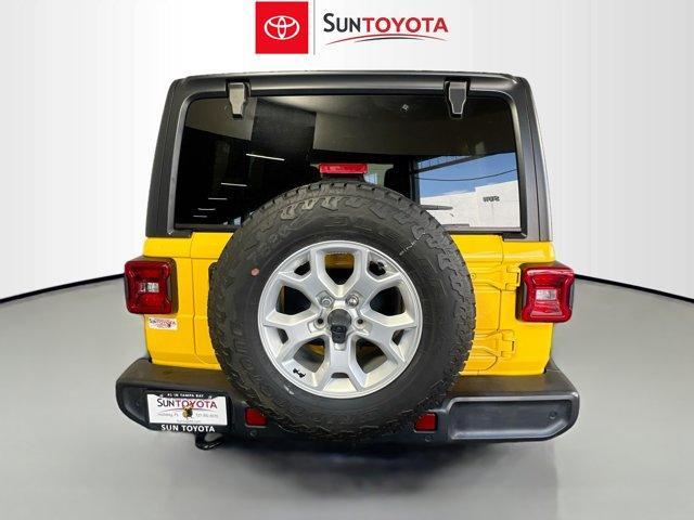 used 2021 Jeep Wrangler Unlimited car, priced at $29,977