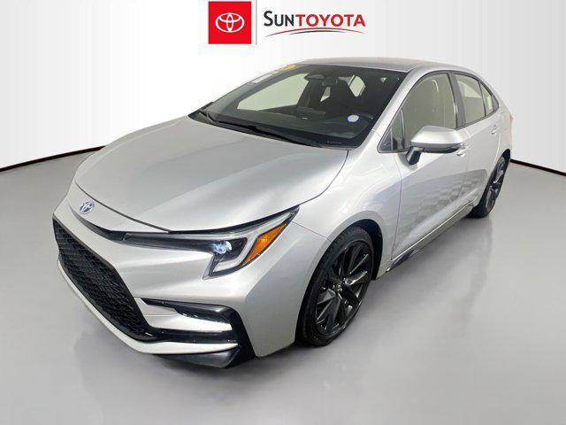 used 2024 Toyota Corolla Hybrid car, priced at $20,542