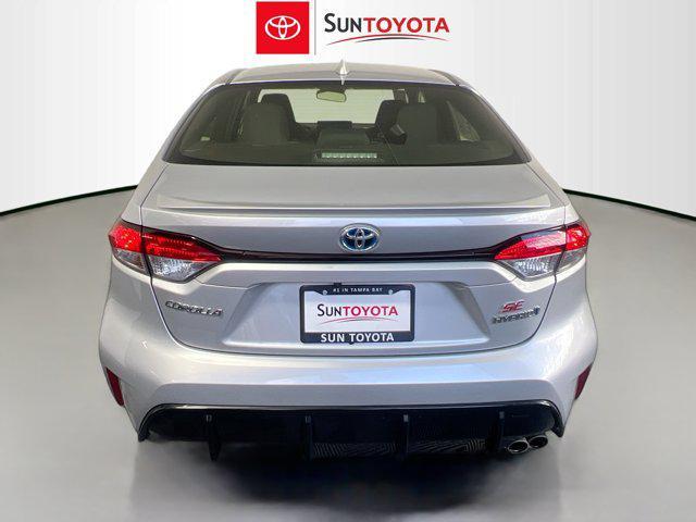 used 2024 Toyota Corolla Hybrid car, priced at $20,542