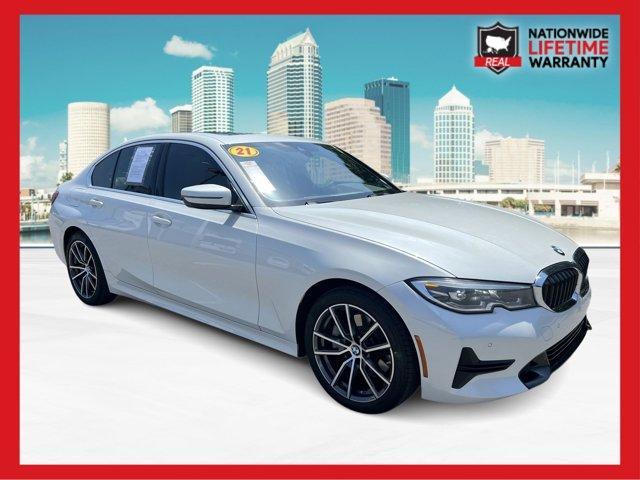 used 2021 BMW 330 car, priced at $27,147