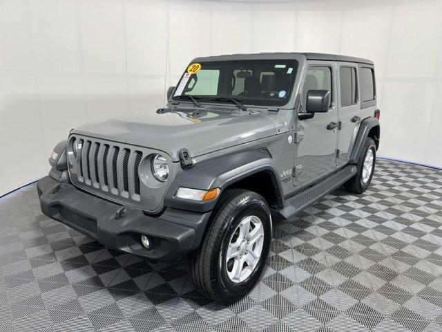 used 2020 Jeep Wrangler Unlimited car, priced at $26,988