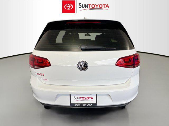 used 2017 Volkswagen Golf GTI car, priced at $18,100