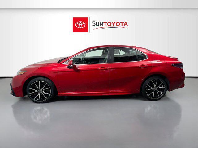 used 2021 Toyota Camry car, priced at $21,475
