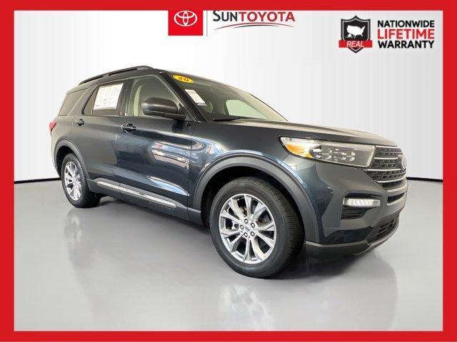 used 2022 Ford Explorer car, priced at $27,150