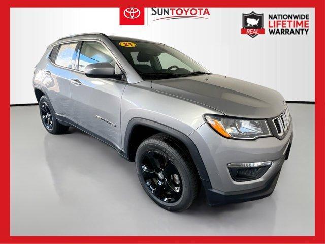 used 2021 Jeep Compass car, priced at $15,755