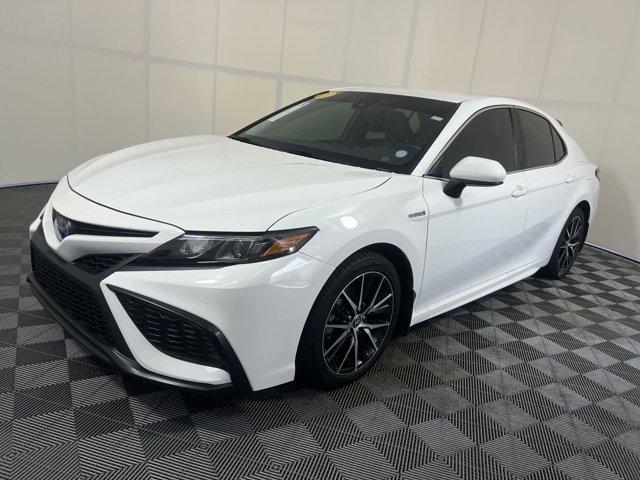 used 2021 Toyota Camry Hybrid car, priced at $22,456