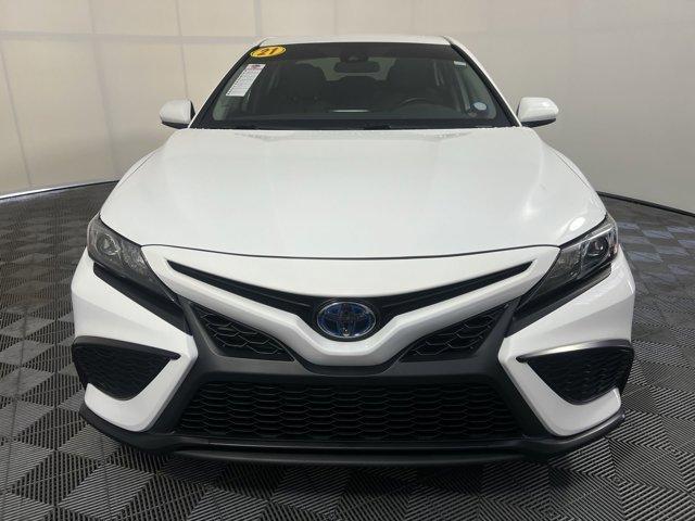 used 2021 Toyota Camry Hybrid car, priced at $22,456