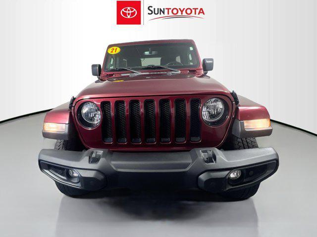 used 2021 Jeep Wrangler Unlimited car, priced at $34,979