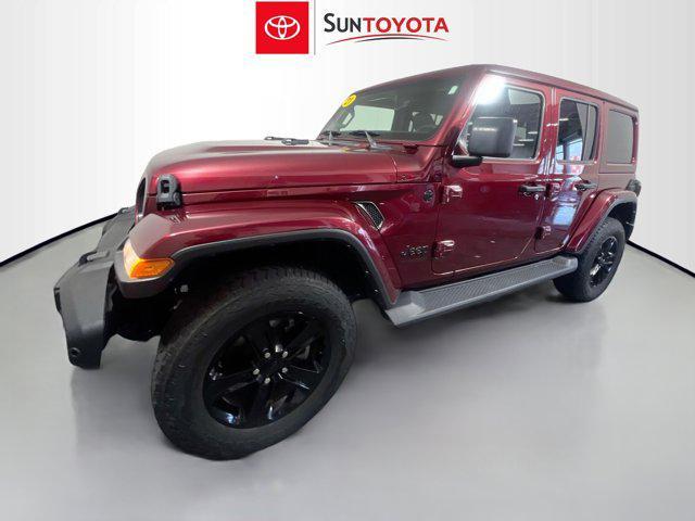 used 2021 Jeep Wrangler Unlimited car, priced at $34,979