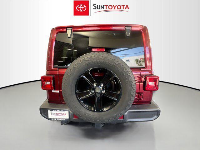 used 2021 Jeep Wrangler Unlimited car, priced at $34,979