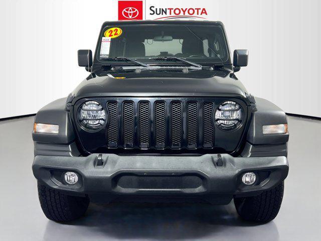 used 2022 Jeep Wrangler Unlimited car, priced at $28,879