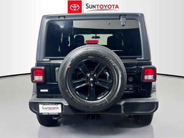 used 2022 Jeep Wrangler Unlimited car, priced at $28,879