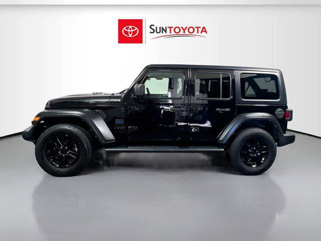 used 2022 Jeep Wrangler Unlimited car, priced at $28,879