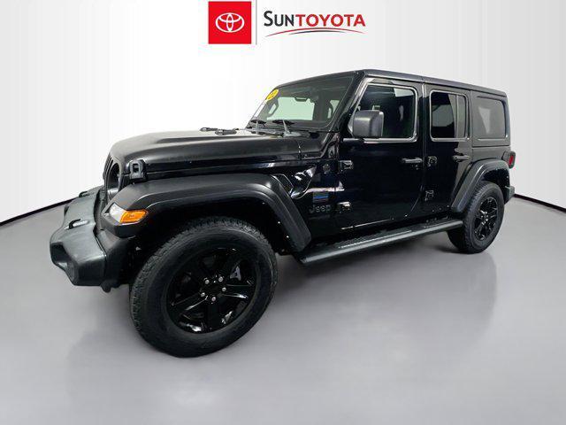 used 2022 Jeep Wrangler Unlimited car, priced at $28,879