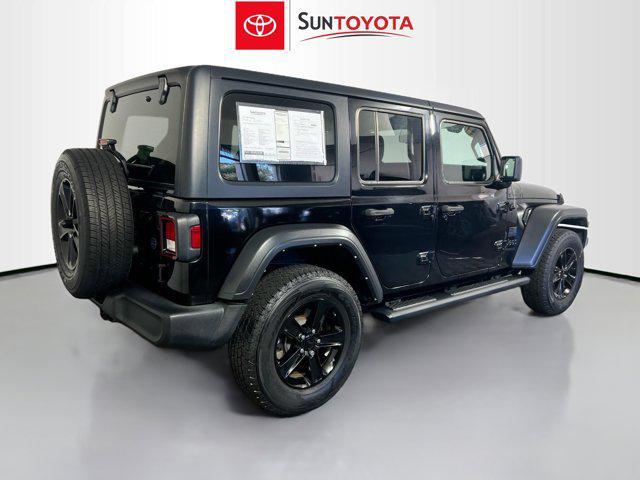 used 2022 Jeep Wrangler Unlimited car, priced at $28,879