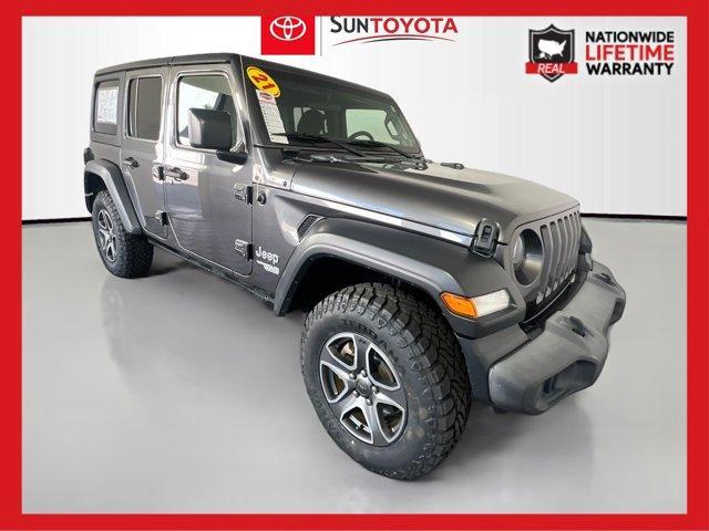 used 2021 Jeep Wrangler Unlimited car, priced at $28,969