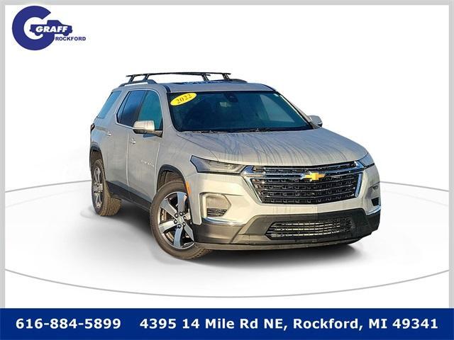 used 2022 Chevrolet Traverse car, priced at $29,949