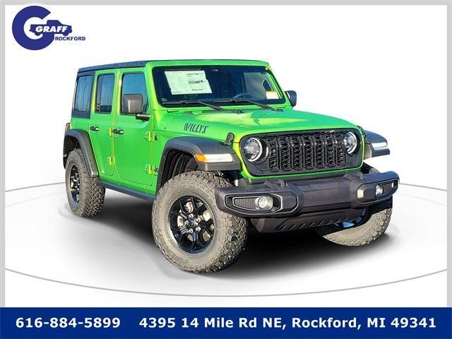 new 2026 Jeep Wrangler car, priced at $57,981