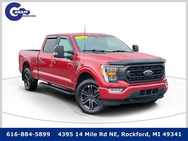 used 2022 Ford F-150 car, priced at $37,998