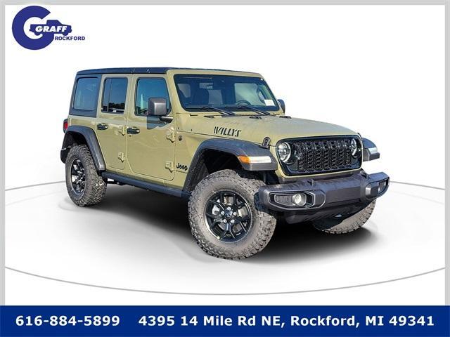 new 2025 Jeep Wrangler car, priced at $52,982