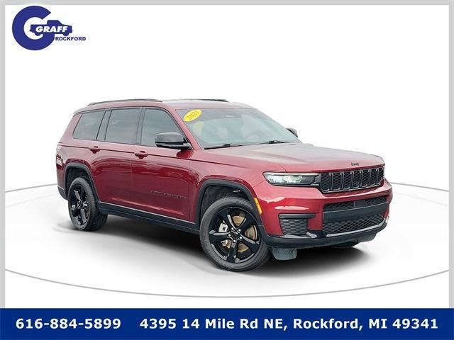 used 2021 Jeep Grand Cherokee L car, priced at $27,999
