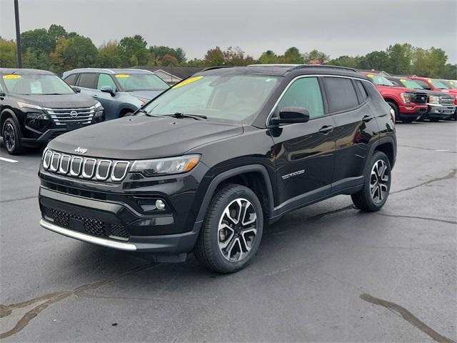 used 2022 Jeep Compass car, priced at $21,998