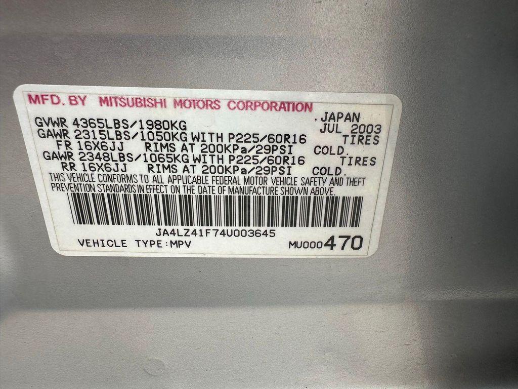 used 2004 Mitsubishi Outlander car, priced at $5,995