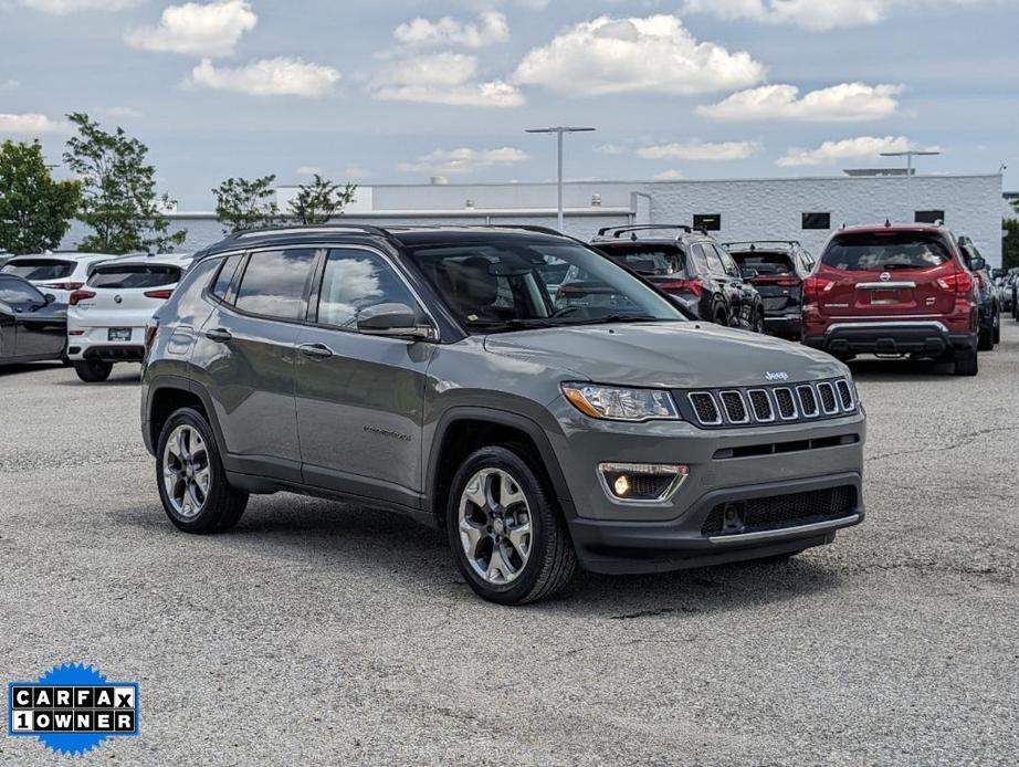 used 2021 Jeep Compass car, priced at $21,975