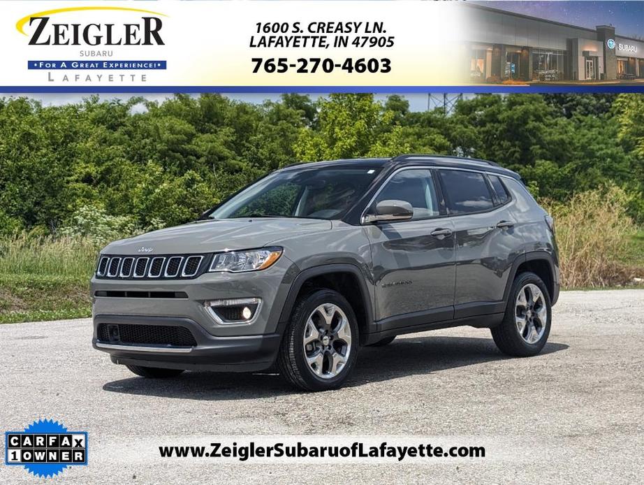used 2021 Jeep Compass car, priced at $22,225