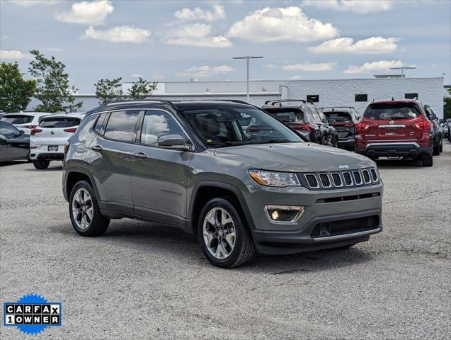 used 2021 Jeep Compass car, priced at $19,416