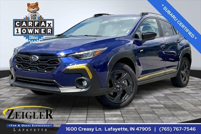 used 2024 Subaru Crosstrek car, priced at $29,830