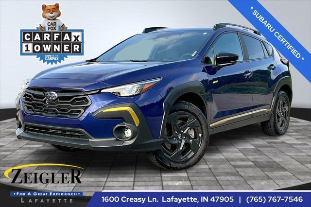 used 2024 Subaru Crosstrek car, priced at $30,689
