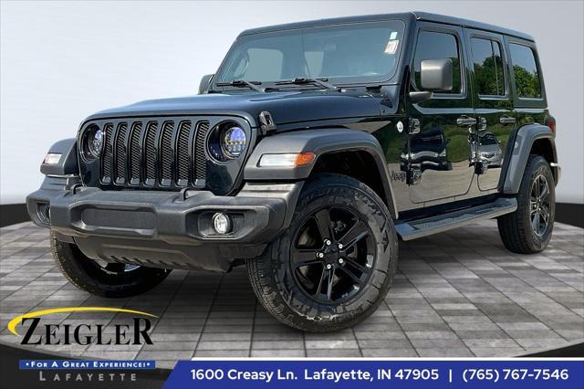 used 2020 Jeep Wrangler Unlimited car, priced at $28,559