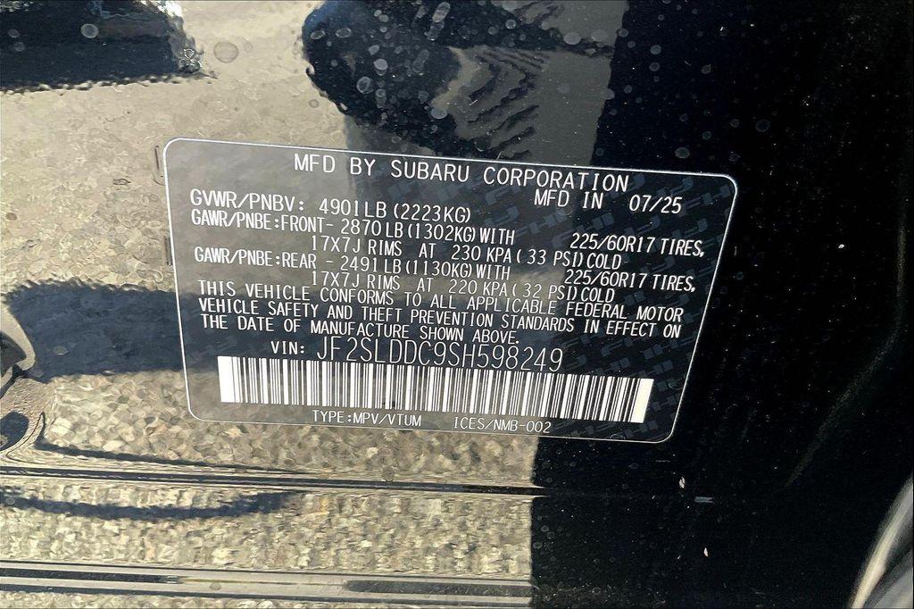 new 2025 Subaru Forester car, priced at $35,257