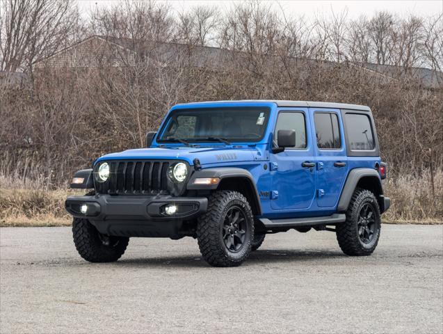 used 2021 Jeep Wrangler car, priced at $29,544