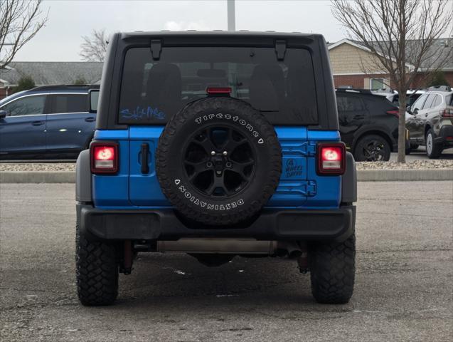 used 2021 Jeep Wrangler car, priced at $29,544