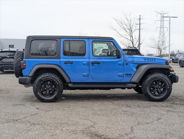 used 2021 Jeep Wrangler car, priced at $29,544