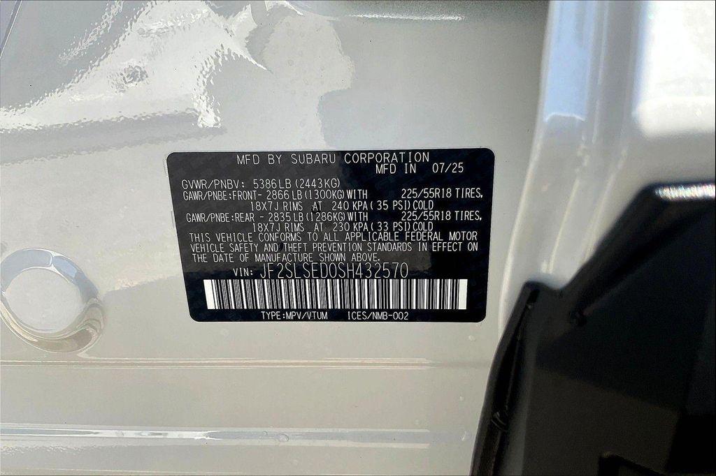 new 2025 Subaru Forester Hybrid car, priced at $37,120