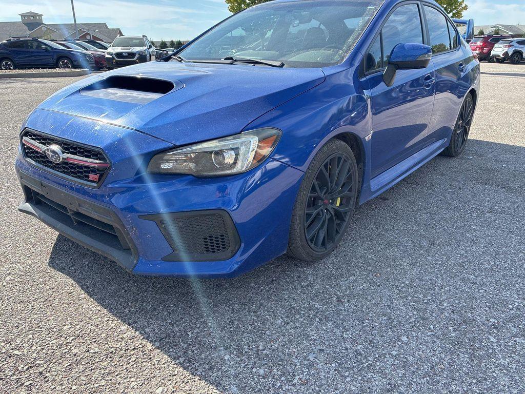 used 2018 Subaru WRX STI car, priced at $23,999