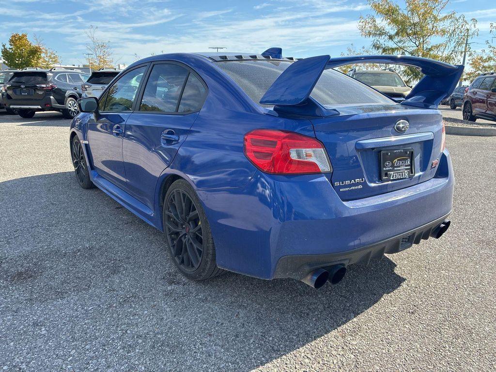 used 2018 Subaru WRX STI car, priced at $23,999