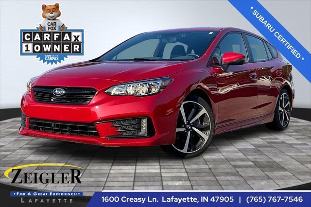 used 2022 Subaru Impreza car, priced at $20,688