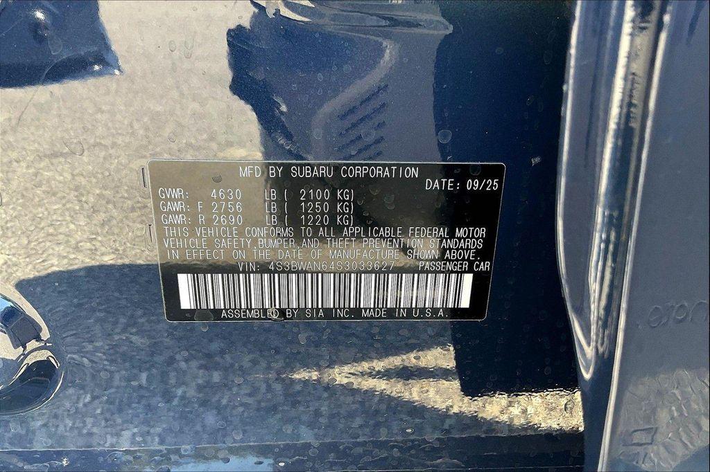 new 2025 Subaru Legacy car, priced at $35,463