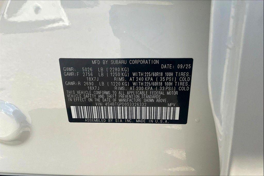 new 2025 Subaru Outback car, priced at $44,410