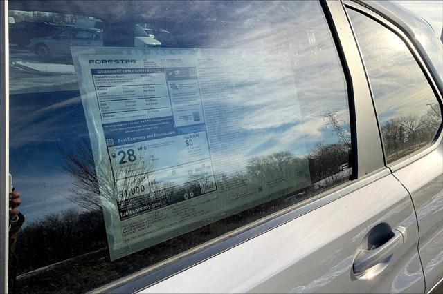 new 2025 Subaru Forester car, priced at $39,751