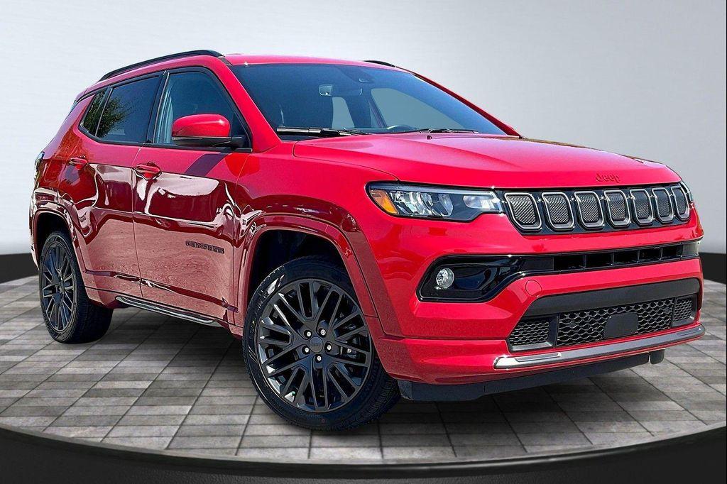 used 2022 Jeep Compass car, priced at $25,516