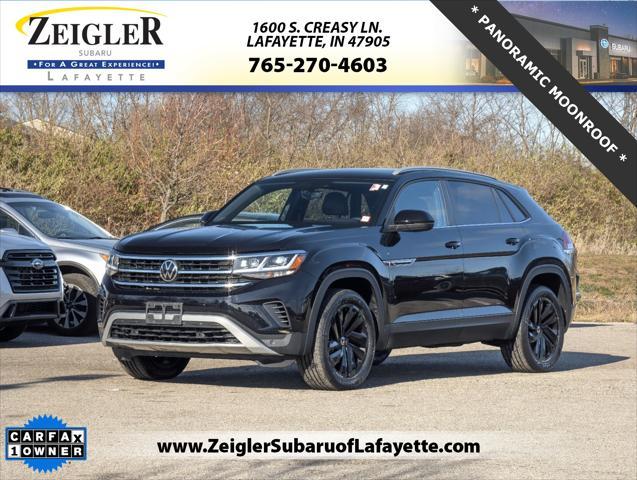 used 2021 Volkswagen Atlas Cross Sport car, priced at $27,997