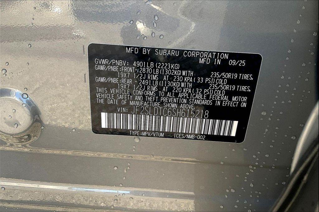 new 2025 Subaru Forester car, priced at $41,934